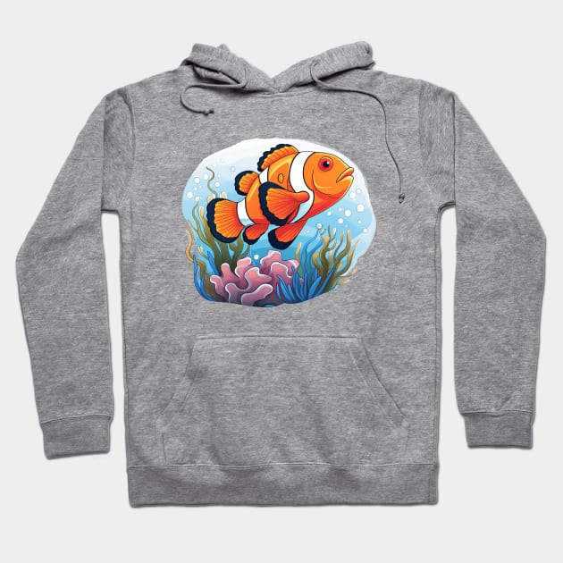 Clownfish Hoodie by zooleisurelife